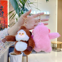 Peluche Gorille Little Kingkong, Célébrité d'Internet, Jouet Anti-Stress en Coton PP Doux pour 14 ans et plus