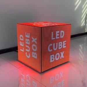 Cube LED magique 4/5 faces Affichage intérieur/extérieur Publicité en magasin Cube LED 5v Installation facile à suspendre ou à poser - Product Image 2