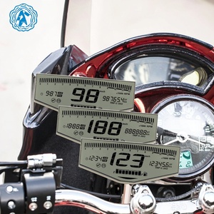 Modules <span class=keywords><strong>LCD</strong></span> personnalisés anti-reflet à 7 segments GW025 HTN à faible consommation d'énergie pour moto Apache 4V ancienne - Product Image 4