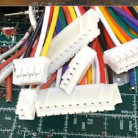 Kustom 2/3/4/5/6 Pin konektor mobil kawat elektronik Harness tahan lama PVC ETFE steker wanita perakitan PTFE isolasi