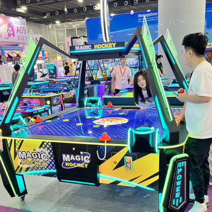 <span class=keywords><strong>Juego</strong></span> de Mesa de Hockey sobre <span class=keywords><strong>Hielo</strong></span> para Niños, <span class=keywords><strong>Juego</strong></span> de Interior para Padres e Hijos, Estructura de Hierro y Madera, Edad 3+, Funciona con Monedas - Product Image 3