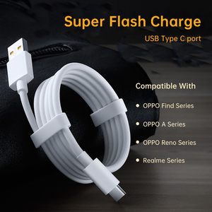 Câble de charge rapide Super Flash 80W <span class=keywords><strong>65W</strong></span> Type-C USB Type C 6.5A pour OPPO SUPERVOOC Reno8 Reno9 Reno10 Pro+ K10 Find X5 X6 Pro - Product Image 6