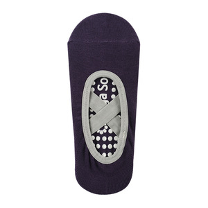 Vente en gros de chaussettes d'intérieur à tête ronde et dos nu Chaussettes de yoga Pilates personnalisées antidérapantes pour femmes de haute qualité - Product Image 3