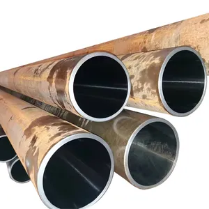 Carbon Steel Pipe St37 C45 Sch40 A106 Gr.b A53 Hydraulic Cylinder Honed Seamless Steel Pipe