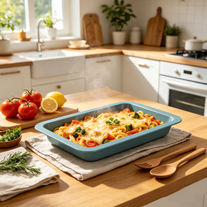 Vente en gros usine, promotion : Plaques de cuisson antiadhésives personnalisables pour four, formats demi-tarte, quart de tarte et roulé, pour la pâtisserie - Product Image 1