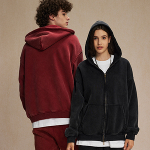 Hooded Wholesale Clotheshoodies unisex Custom Plus Size Hoodies Puff Printing Hoodie - Product Image 4