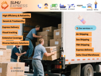 SUHU EXPRESS Agent maritime chinois Expédition express internationale USA Livraison à domicile Amazon FBA Réputation supérieure 5% Support 24h/24 et 7j/7