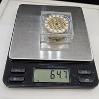 Capsule de microphone à grande membrane dorée double face 34mm pour RK-87