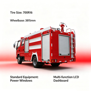 <span class=keywords><strong>Camion</strong></span> de pompiers 600P 4KB1-TCG60 130HP Euro 6 à eau et mousse, capacité 3m³ eau, 1m³ mousse, CB10/30 PS30 PL24 ABS AC - Product Image 4