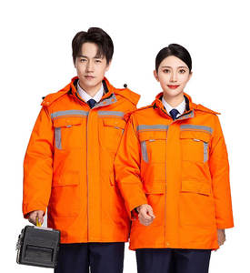 Ropa de Paideng, abrigos de algodón personalizados para trabajo de invierno, trajes de construcción, ingenierí<span class=keywords><strong>a</strong></span>, seguro laboral, ropa de trabajo personalizada - Product Image 3