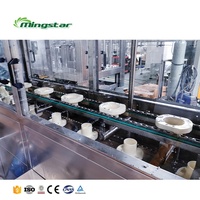 Machine de remplissage d'eau pure distillée 300bph 450bph pour grandes bouteilles en polycarbonate de 20 litres et 5 gallons