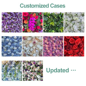 Tấm nền hoa hồng giả 3D màu trắng, tường hoa nhân tạo dùng làm phông nền cho cửa hàng, salon làm đẹp, trang trí đám cưới - Product Image 6