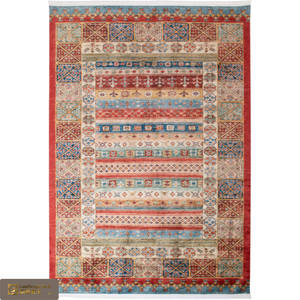 Tappeto in Stile Turco con Design Astratto di LandScopeTech, Tessuto a Macchina in Poliestere, Antiscivolo e Ipoallergenico per Soggiorno - Product Image 3