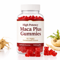 Gomitas de Complejo Herbal Personalizadas OEM, 60 Unidades, Servicio de Marca Privada OEM Disponible para Cooperación con Marcas de Suplementos para la Salud