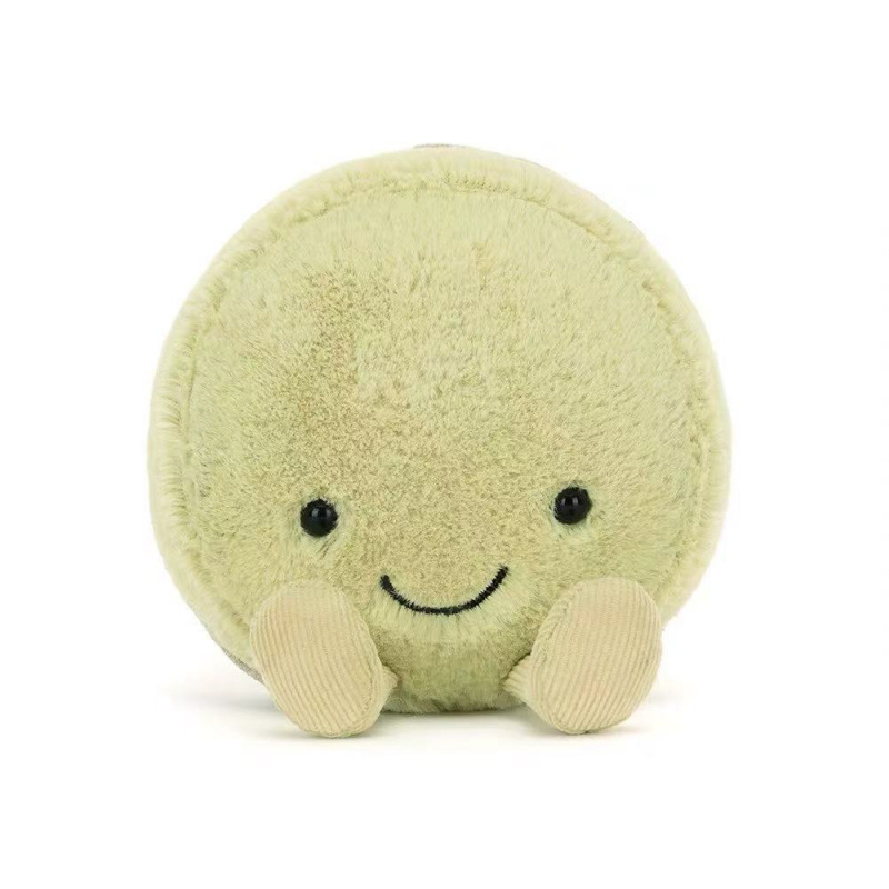 Pendentif vert macaron