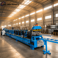 Machine de formage à froid robuste et personnalisée pour la fabrication de poutrelles en acier M pour les projets de construction d'entrepôts en acier
