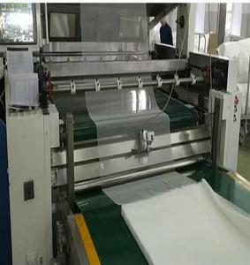 Forneça a inspeção video e o relatório de teste Home Textile / Medical Gauze Folding and Cutting Machine - Product Image 5