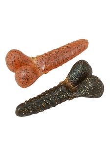 Leurres souples artificiels pour la pêche, leurres <span class=keywords><strong>minnow</strong></span> en PVC, appâts pour thon, leurres de jigging pour carpes, barres, perches, rivières, lacs, ruisseaux, avec hameçons - Product Image 1