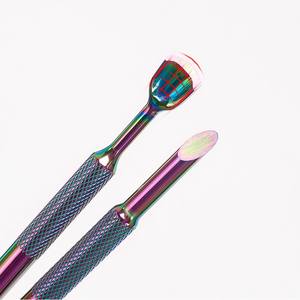 Poussoir à cuticules pour ongles Papier de verre auto-adhésif 100/240 Recharge remplaçable Papier de sable pour outil de traitement de manucure pré-polissage - Product Image 5