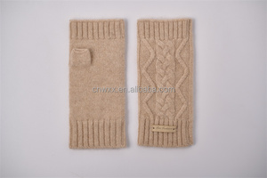 Gants d'hiver en tricot de <span class=keywords><strong>cachemire</strong></span> pour hommes et femmes avec doigts techniques Mitaines en laine pour le ski et les activités de plein air - Product Image 5