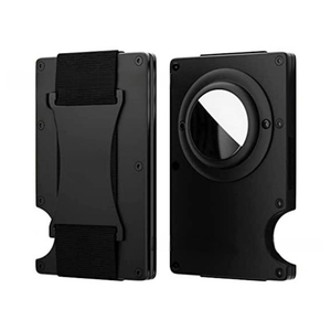 กระเป๋าสตางค์มินิมอลอลูมิเนียมป้องกัน RFID พิมพ์ลายด้วยเลเซอร์สำหรับผู้ชาย - Product Image 2
