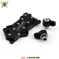 Nouvel adaptateur de refroidisseur d'huile pour Jeep 3.6L, Chrysler, Dodge, Ram – Plaque sandwich de radiateur moteur pour systèmes de refroidissement de voiture BB-OCA-128