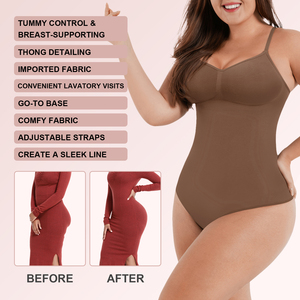 Hexin En gros <span class=keywords><strong>Body</strong></span> string amincissant sans couture pour <span class=keywords><strong>femme</strong></span>, gaine sculptante effet ventre plat - Product Image 2