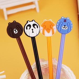 New Creative Cute Gel Kawaii <b>Pen</b> With Cat Paw Rabbit Christmas Cartoon Stationery Style Multi Color for Office Girls Kids - Product Image 5