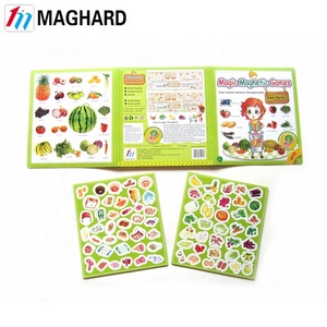 Vui Trẻ em Sáng Tạo Tự Làm Nam Châm Cuốn Sách Đồ Chơi Dán Từ Tính Siêu Thị Mua Sắm Câu Đố Từ Đồ Chơi Giáo Dục - Product Image 5