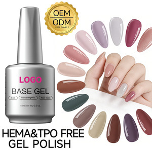 Nouvel échantillon gratuit, norme européenne, sans HEMA ni TPO, fournisseurs professionnels de produits pour ongles, vernis à ongles en gel UV, gel de couleur pour la peinture des ongles, 15 ml pour salon - Product Image 1