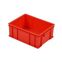 Caisse logistique en plastique durable, résistante aux chocs, empilable, recyclable, industrielle, étanche, forte capacité de charge pour