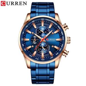 CURREN 8351 <b>Men's</b> <b>Quartz</b> <b>Watch</b> Fashion Casual Business Luxury Chronograph Luminous Hands Complete Calendar Stainless Steel - Product Image 6