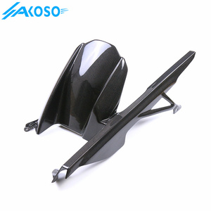 AKOSO Guardabarros Trasero de Fibra de Carbono Pura 3K para Motocicleta, Protector de Cadena y Salpicaduras para <span class=keywords><strong>BMW</strong></span> S1000RR <span class=keywords><strong>M1000RR</strong></span> S1000R <span class=keywords><strong>2019</strong></span>-2025 - Product Image 3