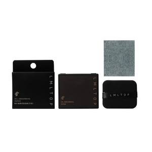Papier absorbant Lmltop, papier absorbant portable avec houppette et miroir pour le soin du visage - Product Image 1