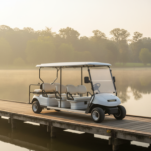 Voitures de golf électriques à prix abordables, buggy de golf à vendre, voiturette de golf 4 places de haute qualité, matériel municipal - Product Image 3