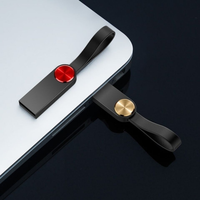 Nouvelle clé USB miniature en métal KDATA avec logo personnalisé, 64 Go, USB 2.0