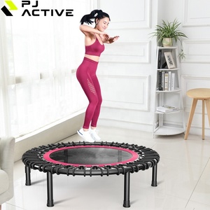 PINJIAN-<span class=keywords><strong>Trampolín</strong></span> Pequeño para Ejercicio de Rebote, <span class=keywords><strong>Trampolín</strong></span> Redondo de 32 Pulgadas para Adultos y Niños - Product Image 2