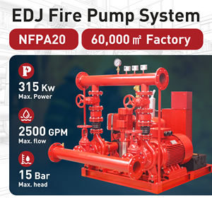 Débit du système 400GPM de lutte contre l'incendie de pompe de surpression à plusieurs étages électrique/diesel - Product Image 6