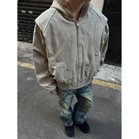 Veste légère de luxe de haute qualité, manteau d'hiver chaud et épais, style homme coupe-vent personnalisé
