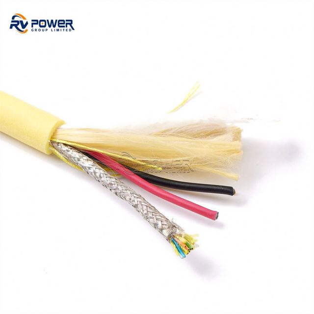 2 Core Power + SDI + Cat6 Network Wires Rov Ethernet Hybrid Cable