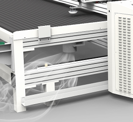 laser cutting machine for fabric textile