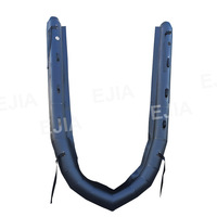 2024 EJIA Meilleure Vente Pare-chocs Gonflable Noir de Protection pour Bateau et Jet Ski, Tube de Ponton Gonflable en PVC pour Bateau