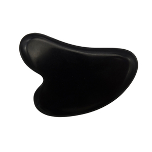 Prodotto più venduto naturale pietra nera Bian a forma di cuore Gua Sha strumento di massaggio viso massaggiatore Guasha <span class=keywords><strong>per</strong></span> Spa <span class=keywords><strong>meditazione</strong></span> rilassante - Product Image 2