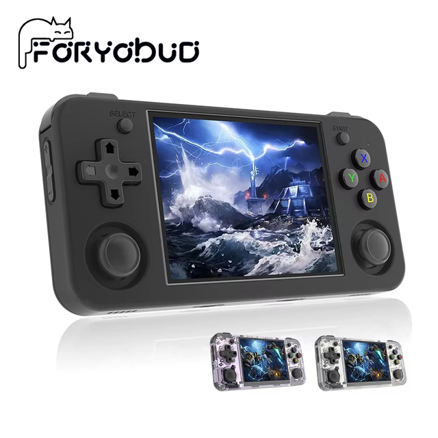 RG35XX H Handheld Game Console 3.5-inch IPS Screen Linux Retro Video Games Player 3300mAh Wi-Fi Classic Games