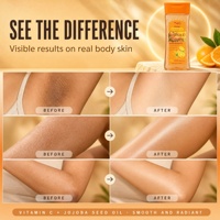 Huile corporelle éclatante à la vitamine C TWG OEM Skin Care Private Label 200ml, non collante, hydratation intense, nourrissante, illuminatrice