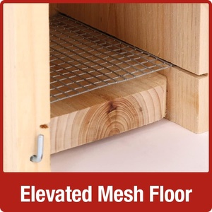 <span class=keywords><strong>Prodotti</strong></span> di uccelli naturali in legno Bluebird Box casa per animali domestici e genere di mobili - Product Image 6