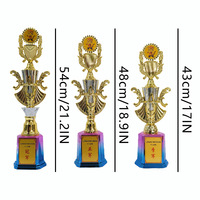 Trophée en acrylique pas cher pour les événements sportifs et les concours de danse, cyclisme, taekwondo