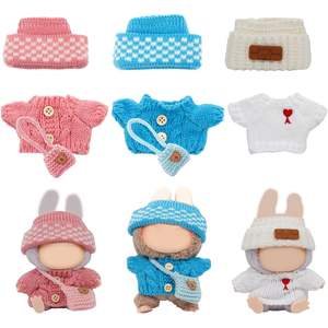 Costume de mode de luxe haut de gamme 3 ensembles de vêtements de poupée de 17cm ensemble de tenues de jouets de dessin animé pour la collecte d'affichage - Product Image 5