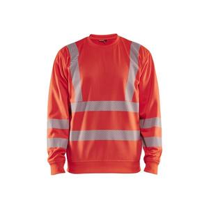 BLAKLADER - 356225385500XS Sudadera Hi-Vis Rojo-EAN 7330509832134 ROPA DE TRABAJO DE LA HI-VIS - Product Image 1