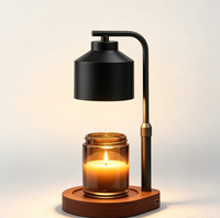Lampe chauffe-bougie avec minuterie, décoration d'intérieur, cadeaux d'anniversaire pour femmes